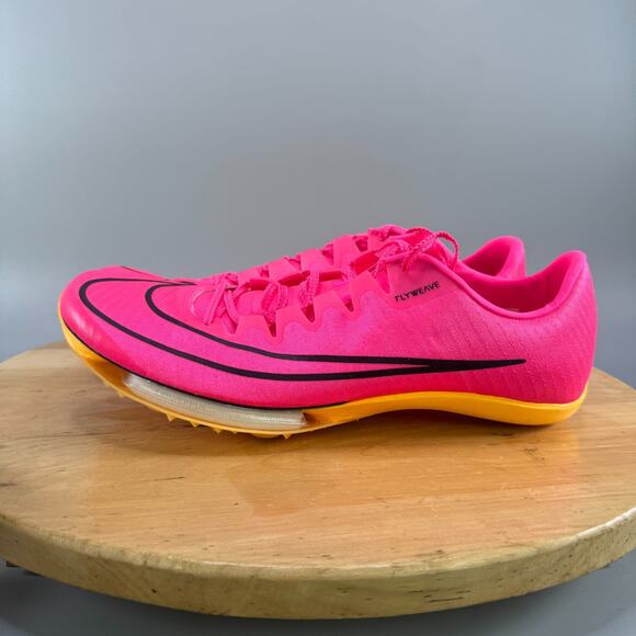 Nike Air Zoom Maxfly Men's Size 14 Pink Sprint Track Spikes Flyweave DH5359-600 - Picture 3 of 9